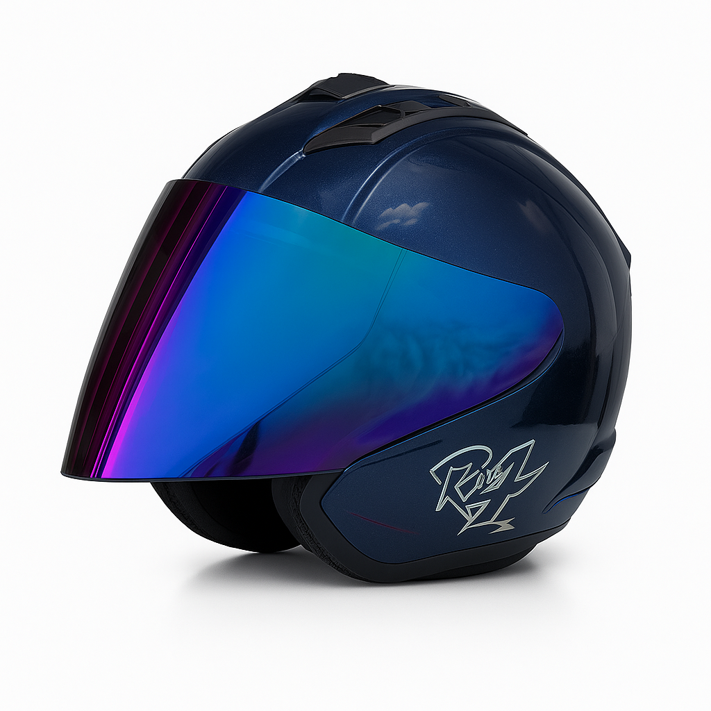 Casque Moto femme  – 3/4 Jet Ouvert | Spécial Été | Homologué DOT & ECE
