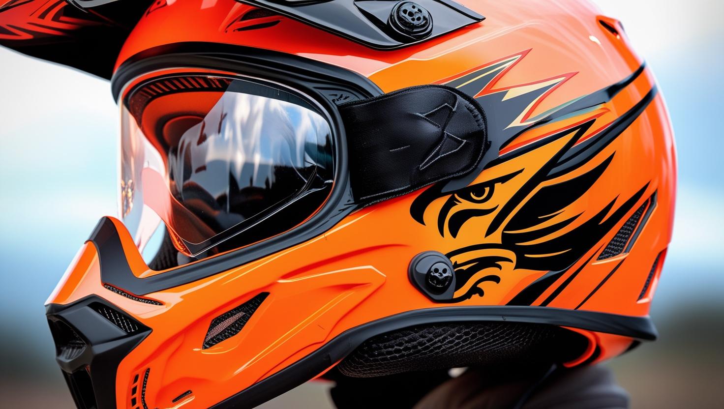Casque moto cross