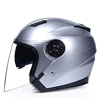 Casque Moto Jet - Ouvert Double Visière – Homologué DOT & ECE