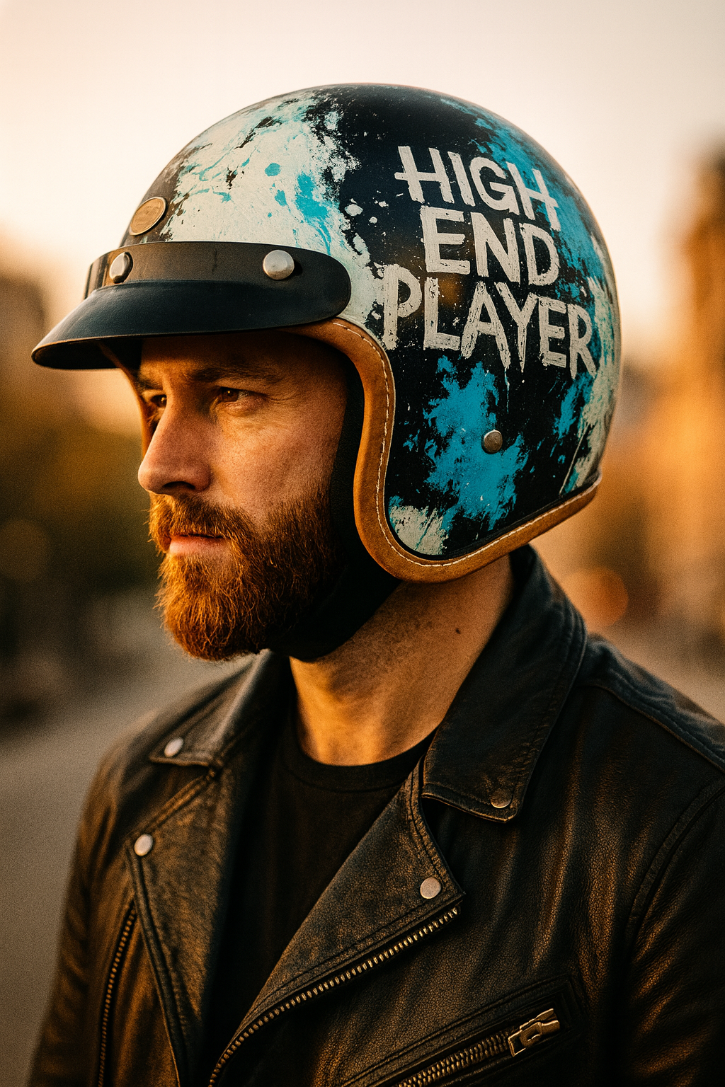 Casque Moto Vintage –  Style et Look Racer, Homologué DOT & ECE