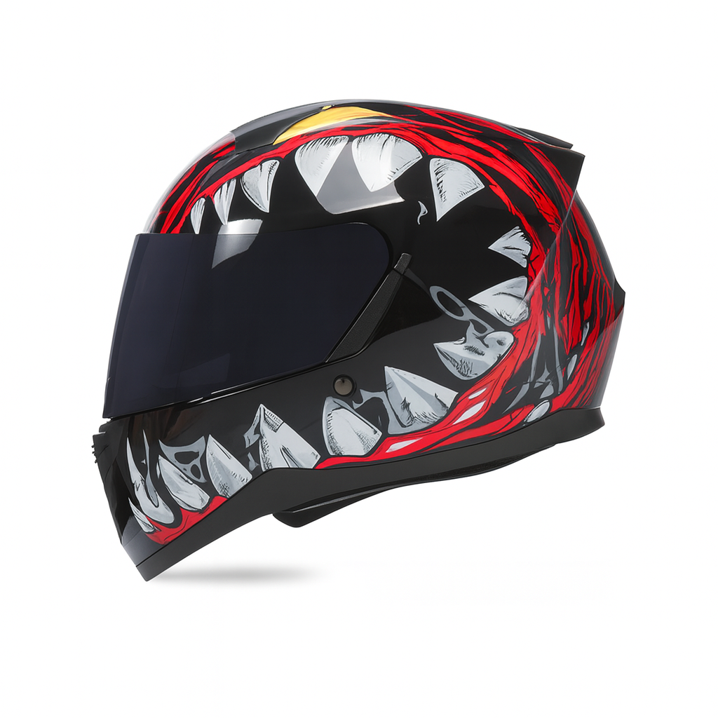 Casque modulable moto – intégral, certifié DOT & ECE, confort 4 saisons & style sportif