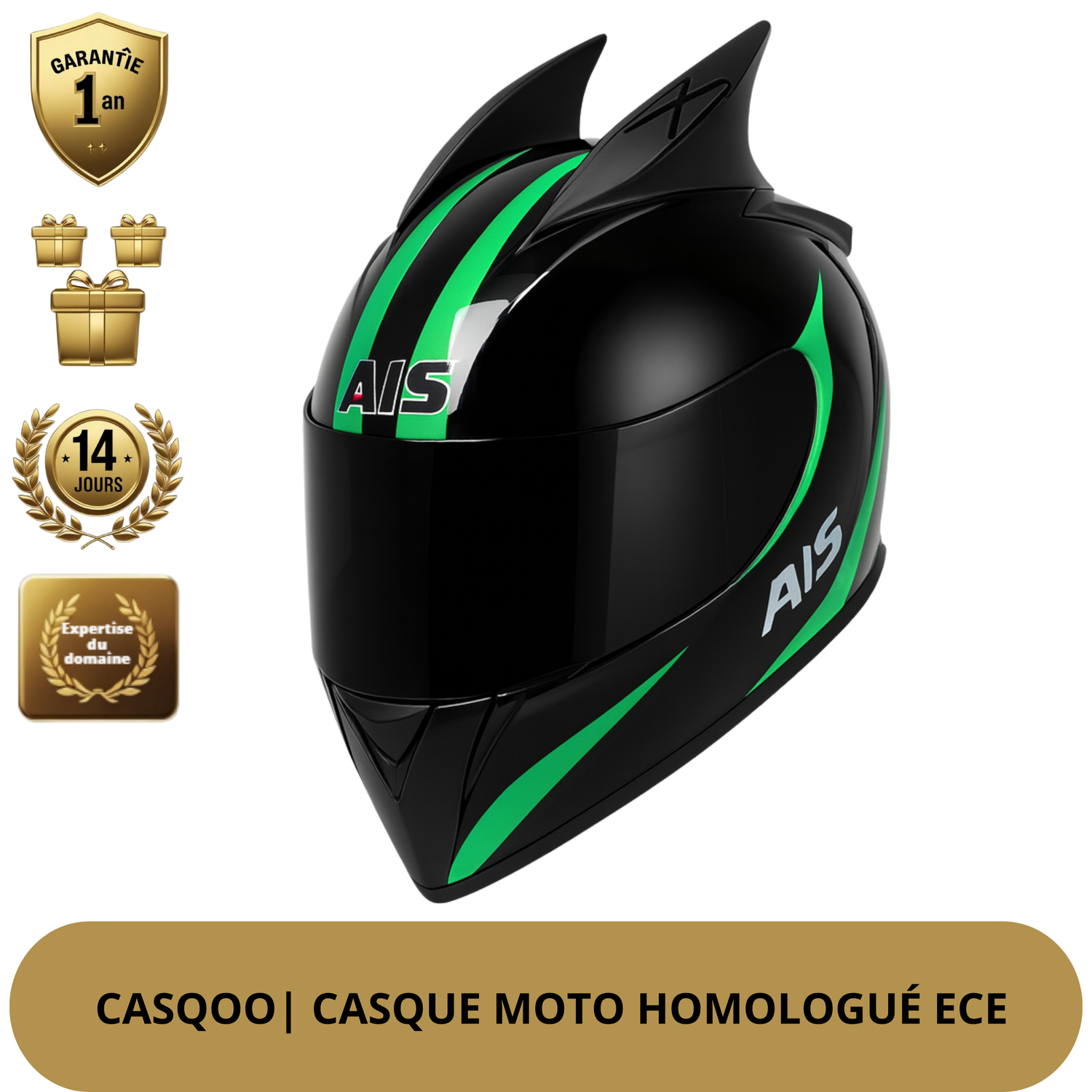 Casque Moto Femme Intégral Bluetooth – Sécurité, Style & Liberté