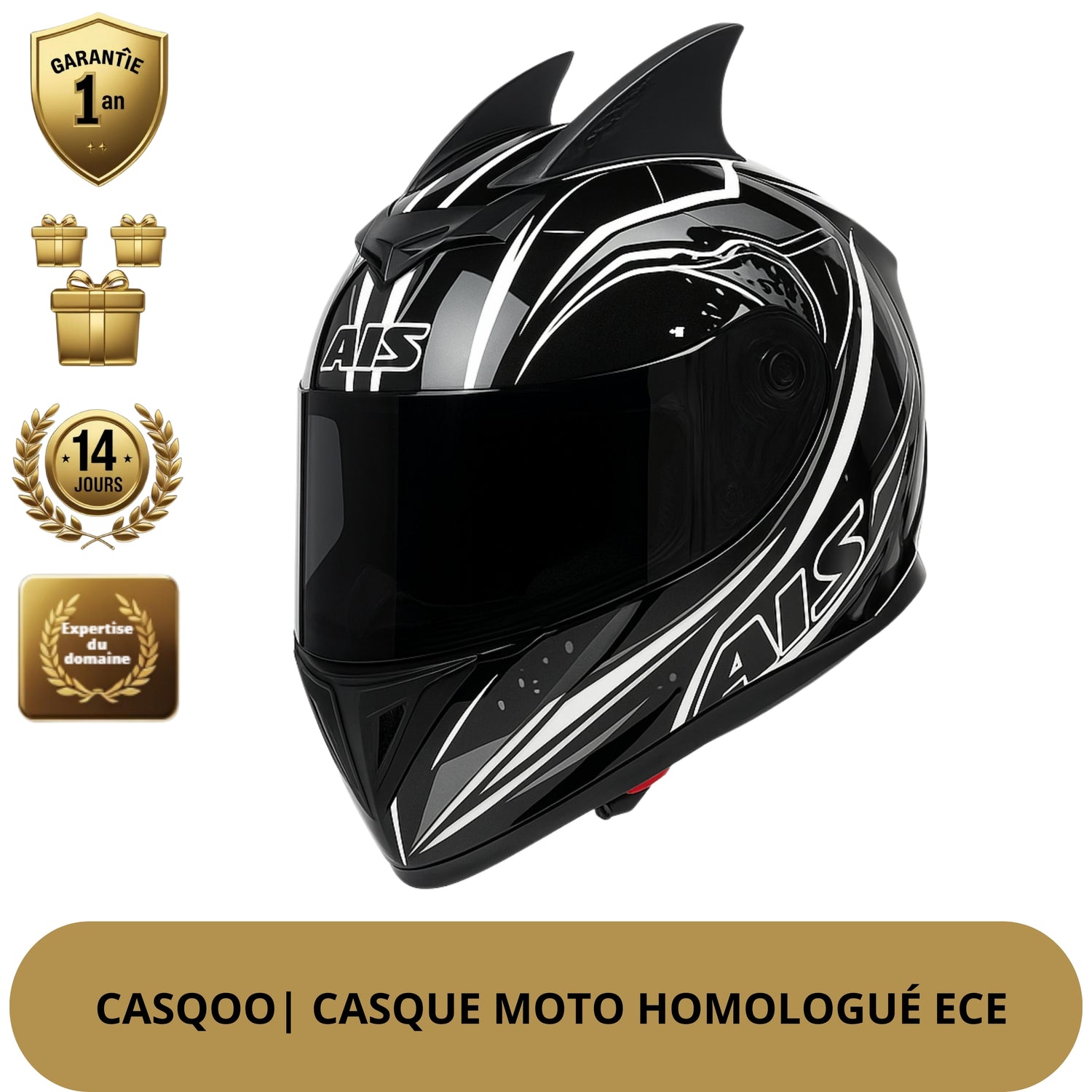 Casque Moto Femme Intégral Bluetooth – Sécurité, Style & Liberté