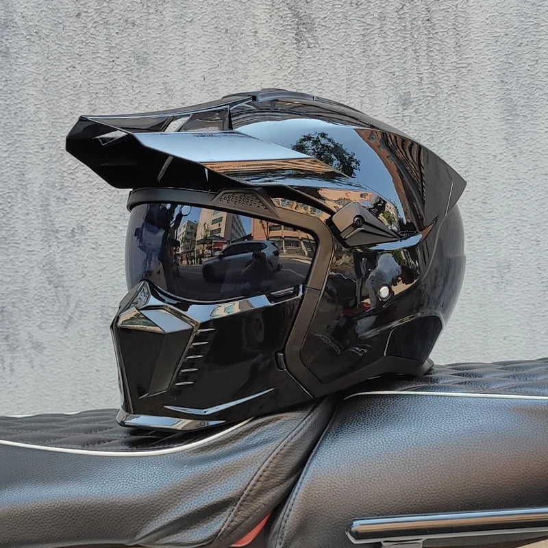 Casque Moto Homme – Design Sport et Protection Maximale