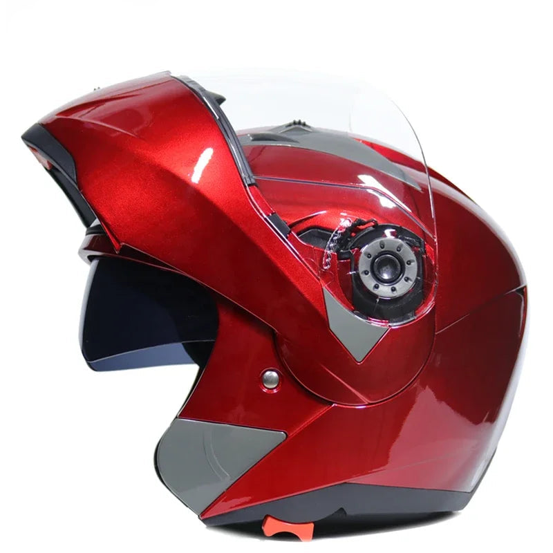 Casque Moto Homme - Protection Intégrale, Style Imparable