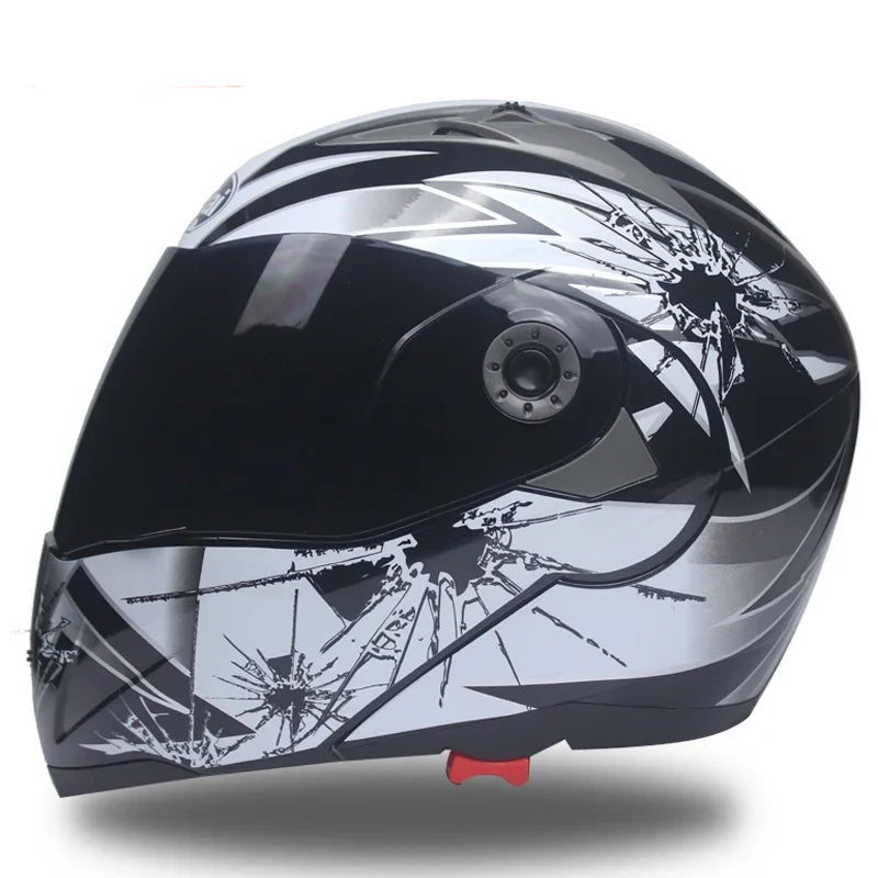 Casque Moto Homme - Protection Intégrale, Style Imparable
