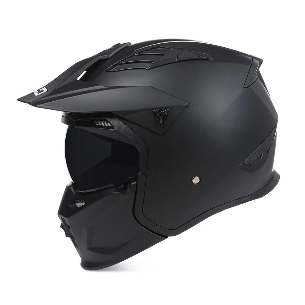 Casque moto homme – Certifié DOT & ECE, 4 saisons, sécurité sport & descente