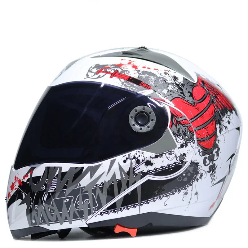 Casque Moto Homme - Protection Intégrale, Style Imparable