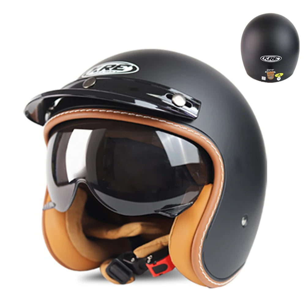 Casque moto femme  demi‑visage