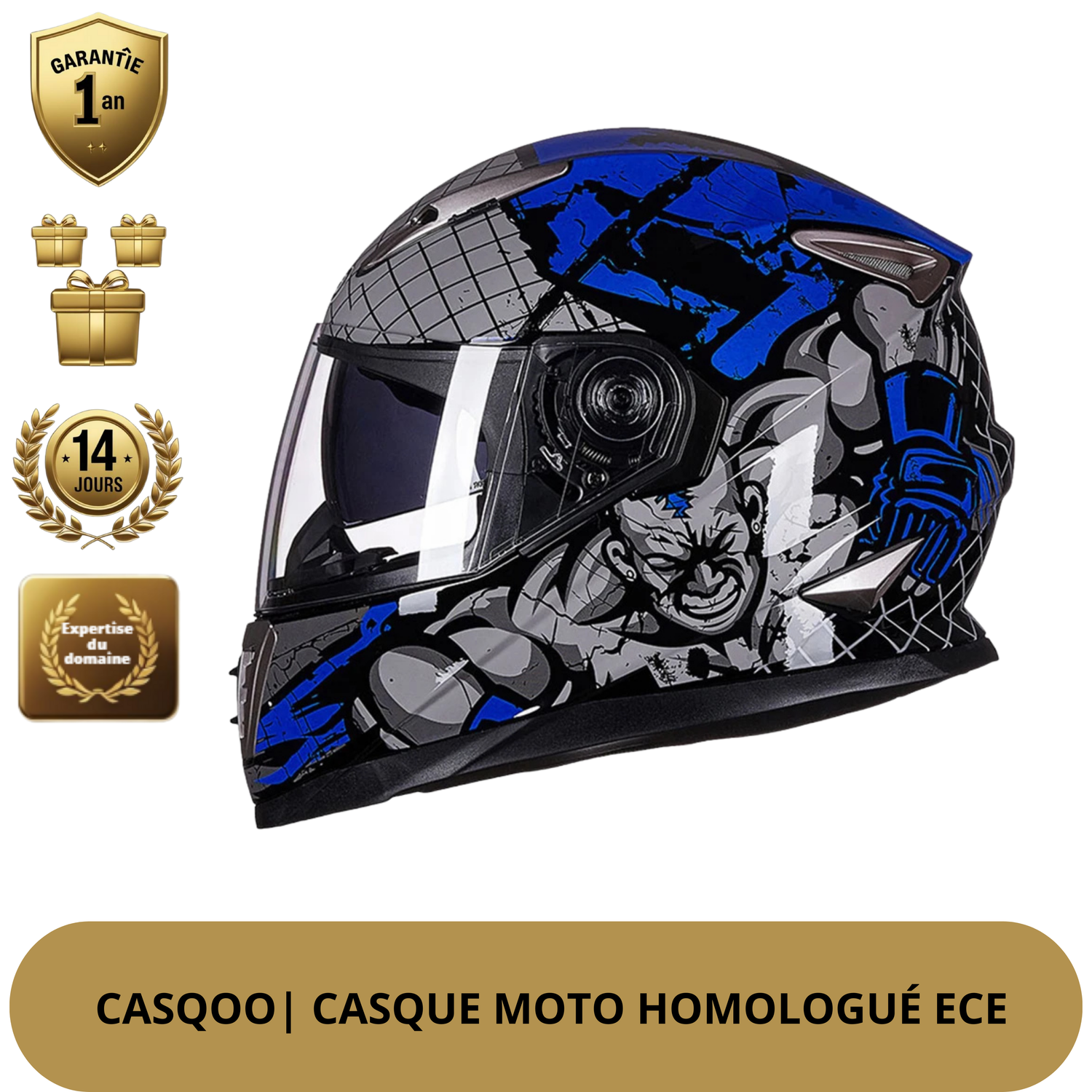 Casque Moto Intégral – Sécurité & Style pour Tous Vos Trajets
