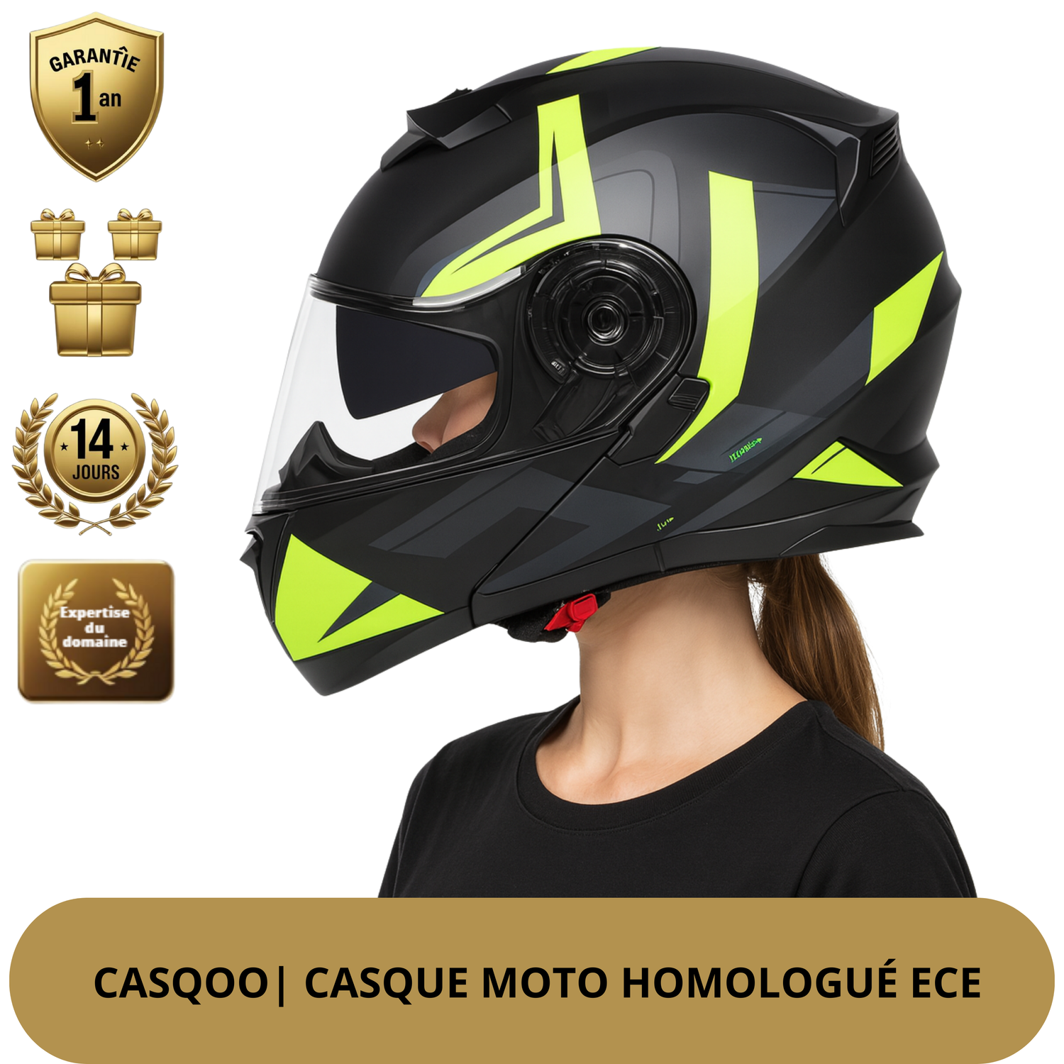 Casque Moto Femme  – Sécurité, Style & Liberté